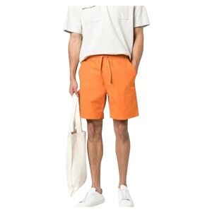 Alex Mill Saturday Weekend Deck Shorts Orange Cotton Twill M